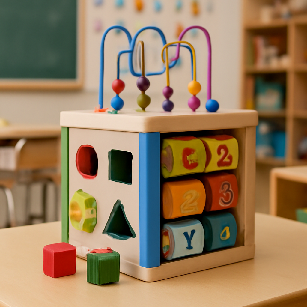 cube d'activité Montessori