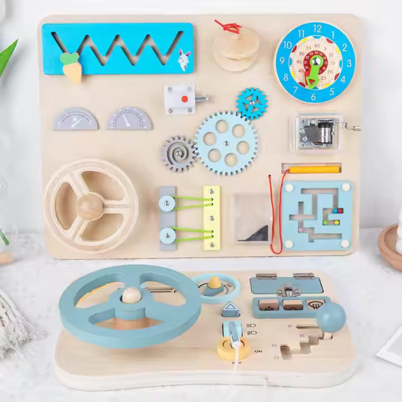 Planche à verrous Montessori