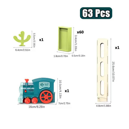 Train Montessori à Dominos