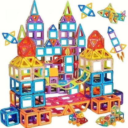 Bloc de Construction Magnétique Montessori
