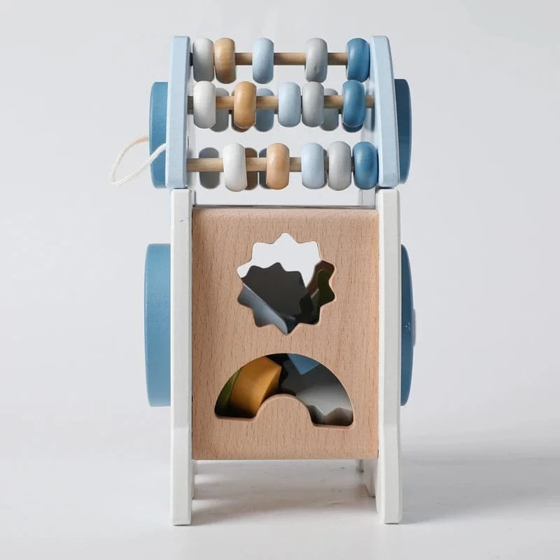Cube d'Activité en Bois Montessori