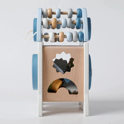 Cube d'Activité en Bois Montessori