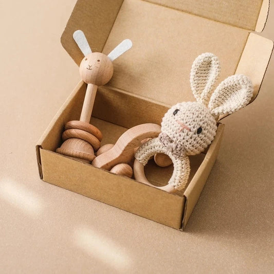 Hochet Montessori Lapin