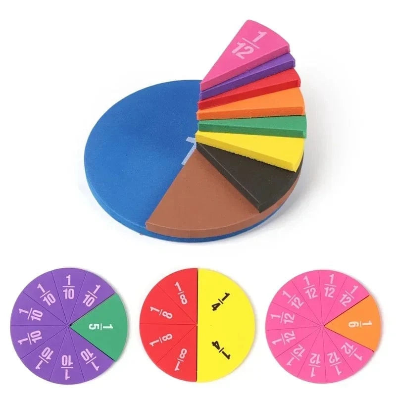 Jeu Fractions Montessori