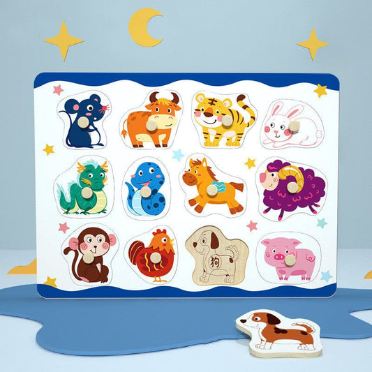 Puzzle Animaux Montessori