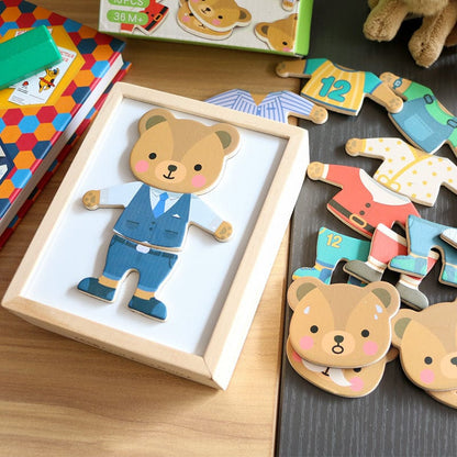 Puzzle en Bois Montessori