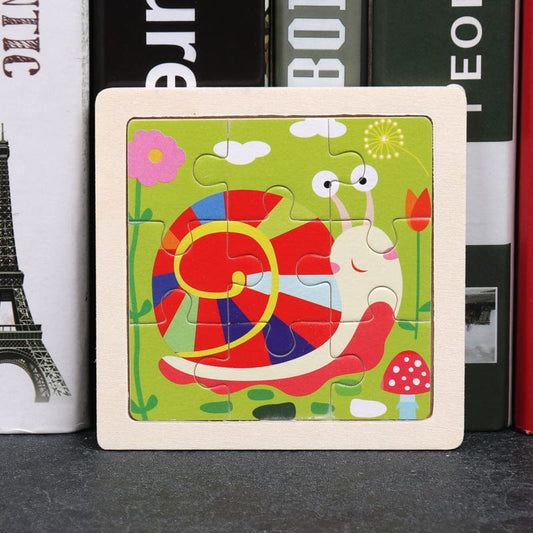 Puzzle Escargot Montessori