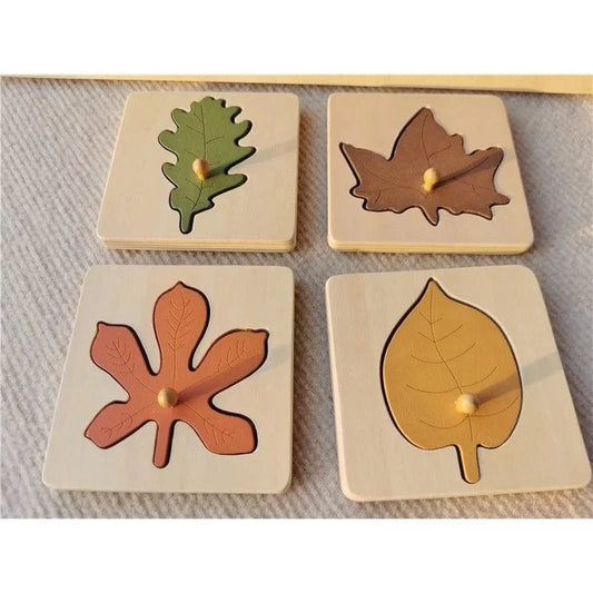 Puzzle Feuille Montessori