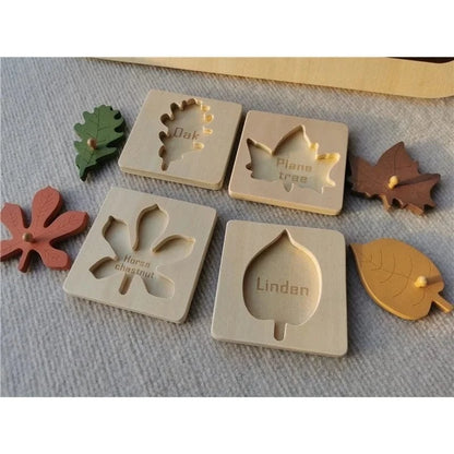 Puzzle Feuille Montessori