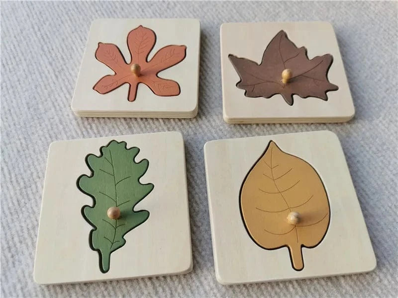 Puzzle Feuille Montessori