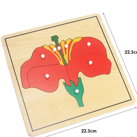 Puzzle Fleur Montessori