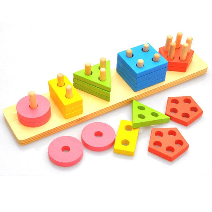Puzzle Formes Géométriques Montessori