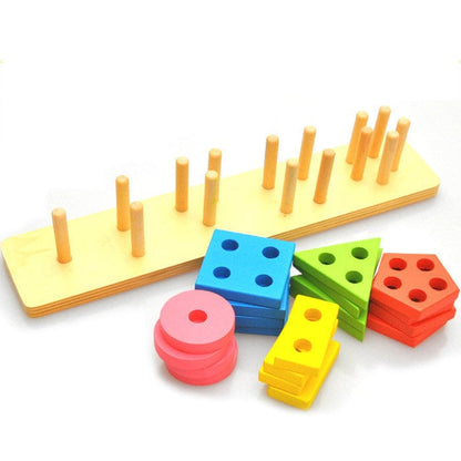 Puzzle Formes Géométriques Montessori