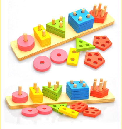 Puzzle Formes Géométriques Montessori