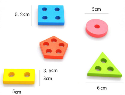 Puzzle Formes Géométriques Montessori