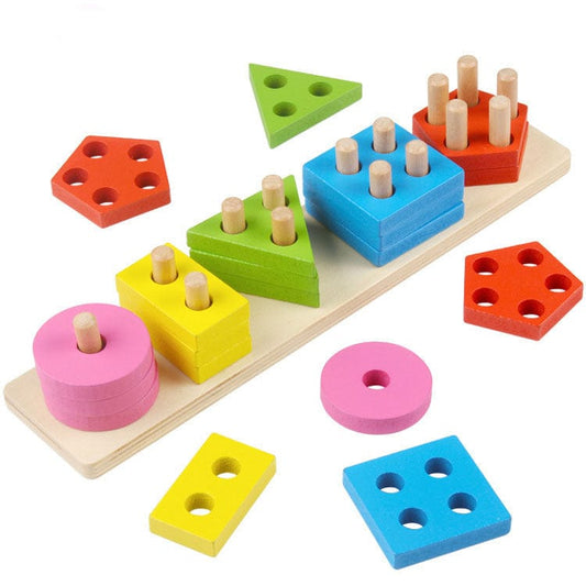 Puzzle Formes Géométriques Montessori