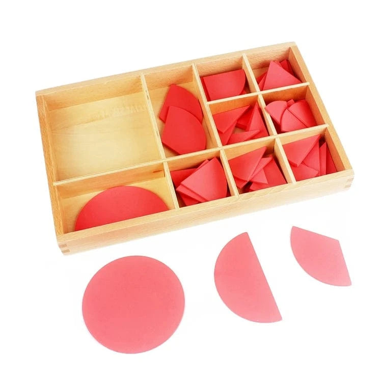 Puzzle Fraction Montessori