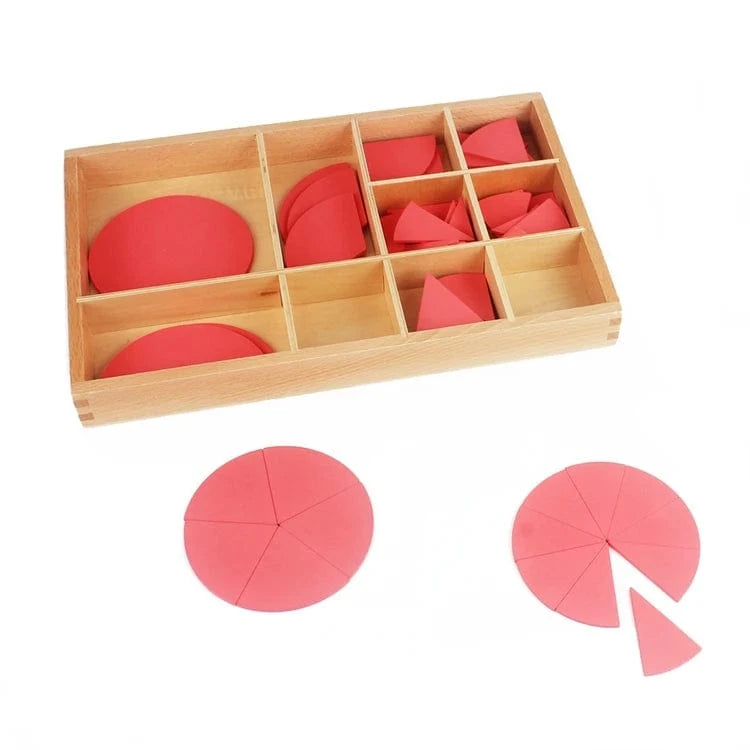 Puzzle Fraction Montessori