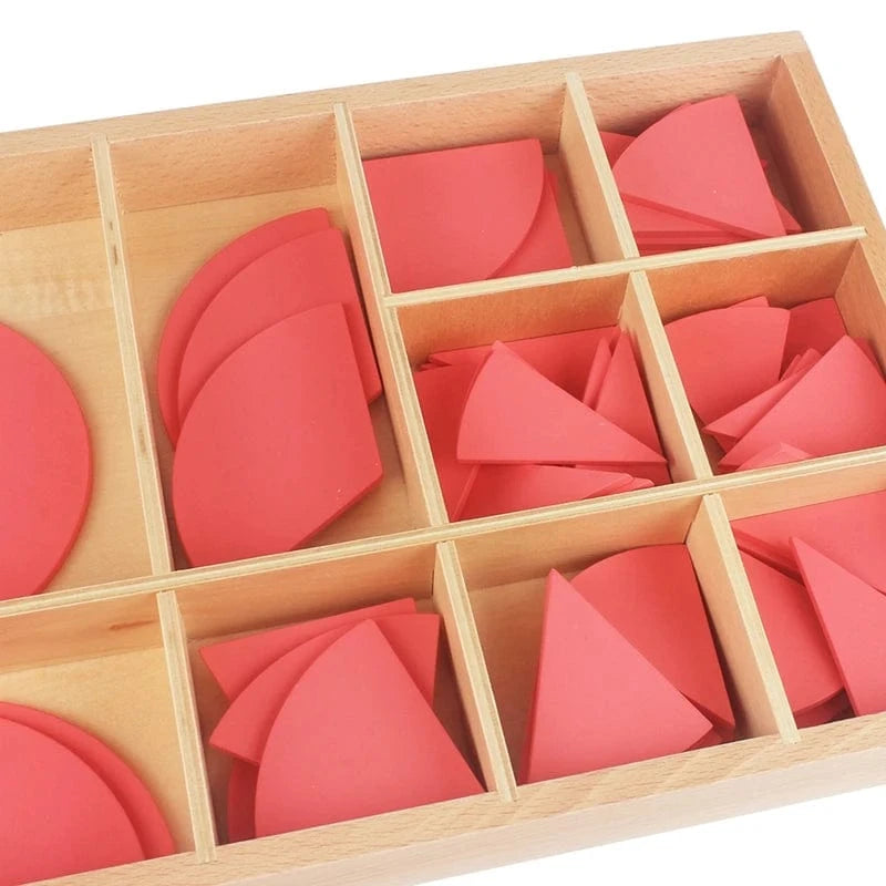 Puzzle Fraction Montessori