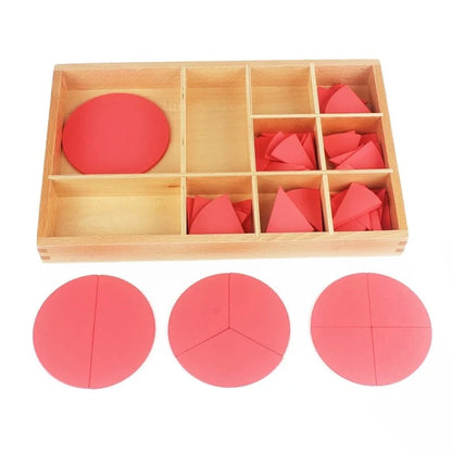 Puzzle Fraction Montessori