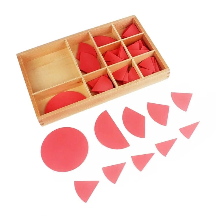 Puzzle Fraction Montessori