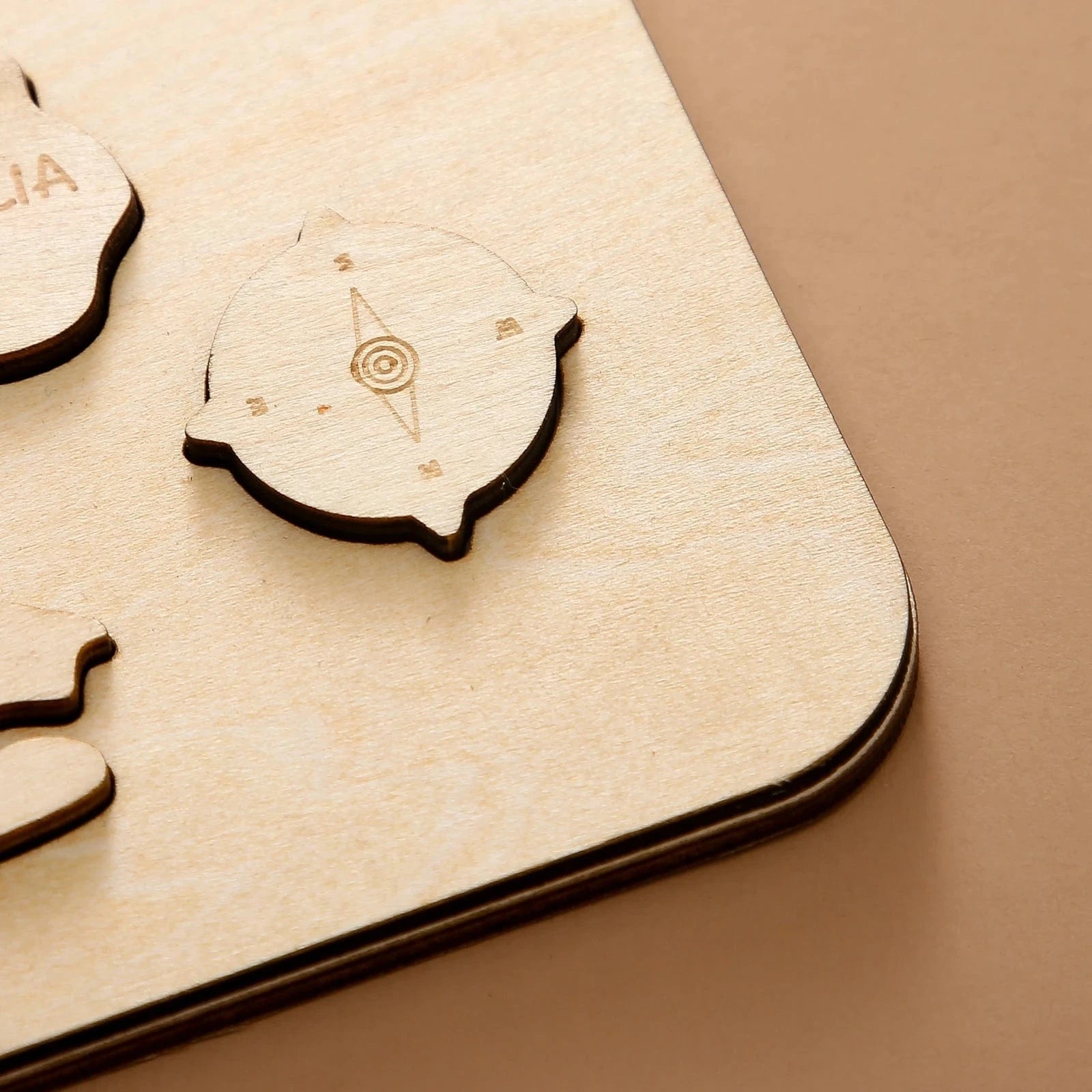 Puzzle Géographie Montessori