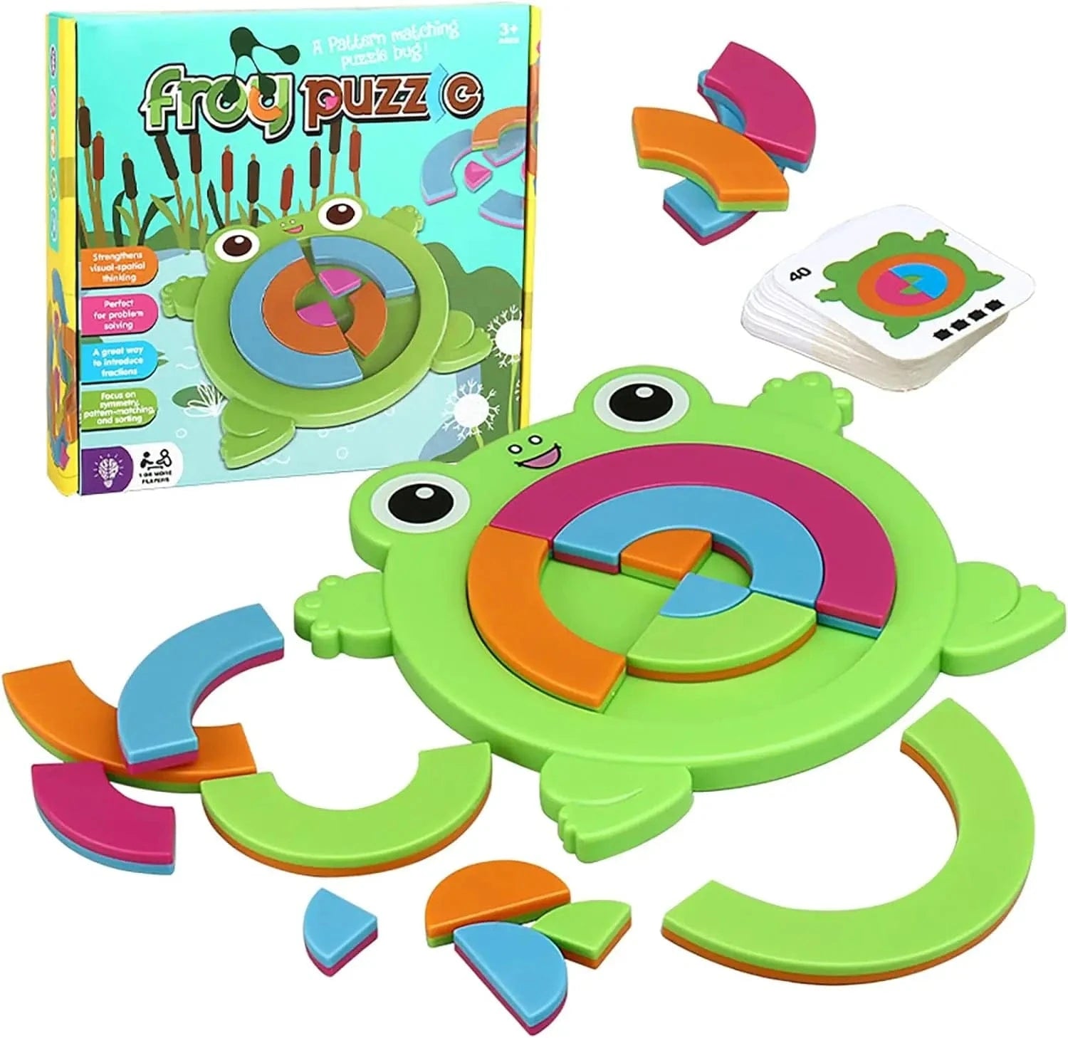 Puzzle Grenouille Montessori