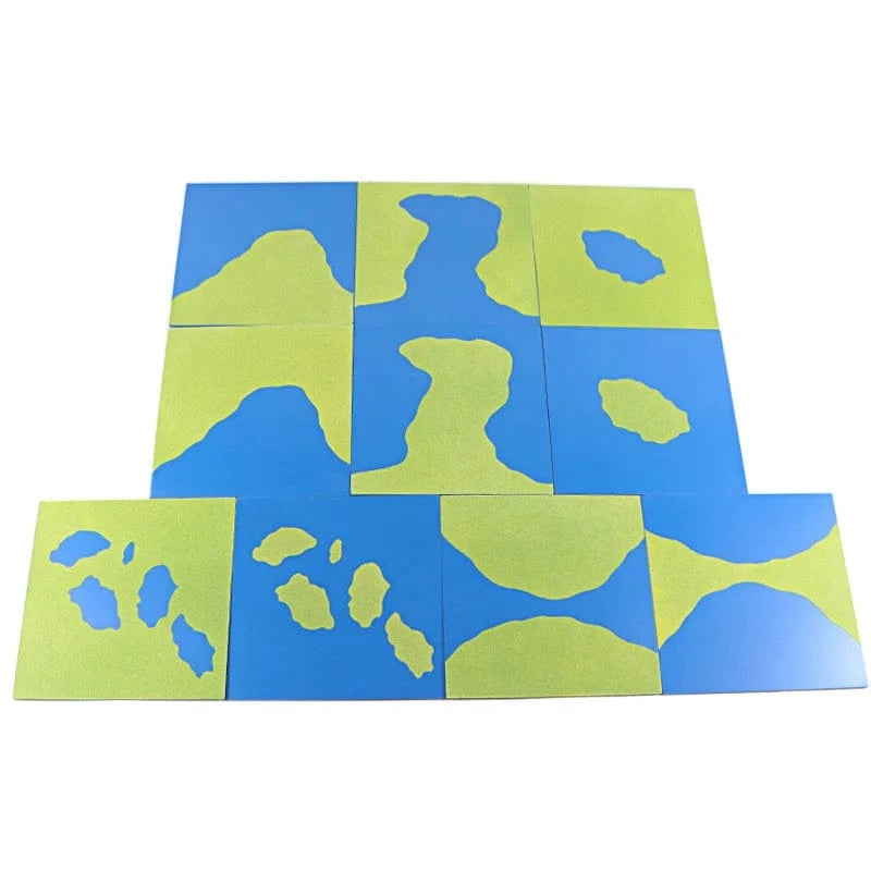 Puzzle Planisphère Montessori