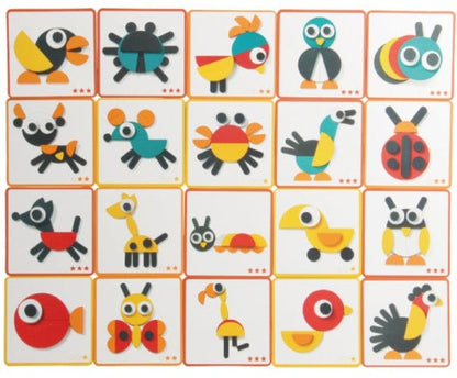 Puzzle Tangram Montessori