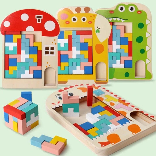 Puzzle Tetris Montessori